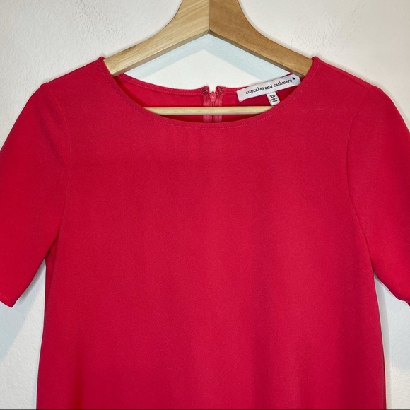 CUPCAKES AND CASHMERE Pink Shift Dress - Picture 4 of 10